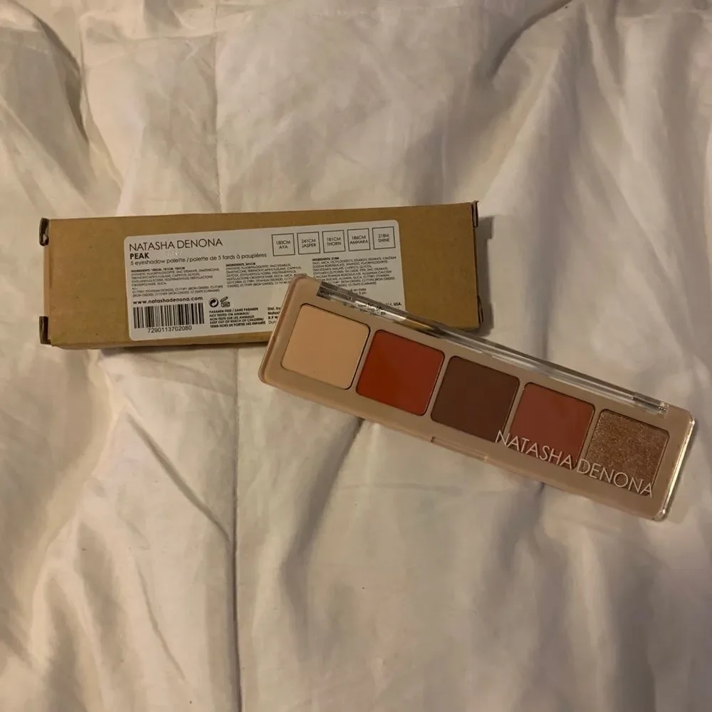 New! Natasha Denona Eyeshadow Palette In Peak